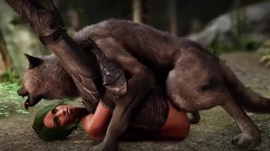 Matured Ladys Infatuation with a Sexy Wolf