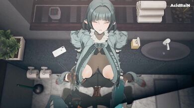 The Exciting and Passionate Sexual Encounter between Jane and her Gigantic FUTA Neighbor, with the Sound of Hissing and Moaning in the Background