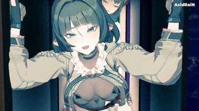 The Exciting and Passionate Sexual Encounter between Jane and her Gigantic FUTA Neighbor, with the Sound of Hissing and Moaning in the Background