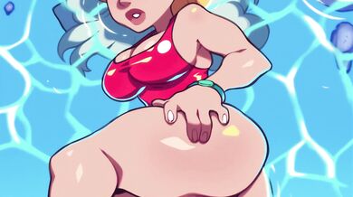 Watch out for the hot lifeguard in his speedo as he saves swimmers from drowning!