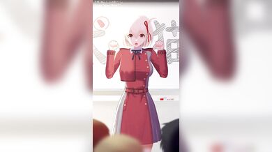 Watch as Chisato Nishikigi takes on a POV sex scene in 2021!