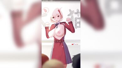 Watch as Chisato Nishikigi takes on a POV sex scene in 2021!