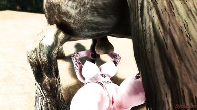 Riding a stallion with royalty, service is rendered in the form of erotic pleasure