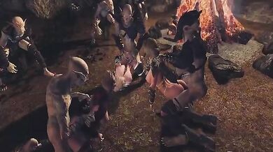 The Elves and Falmers battle it out in a magical and erotic world of fantasy!