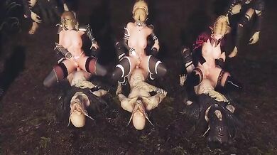 The Elves and Falmers battle it out in a magical and erotic world of fantasy!