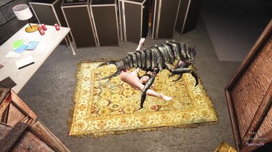 Dark City 3: Tifa Insectia - The Bug Princess Seduced by Giant Bugs