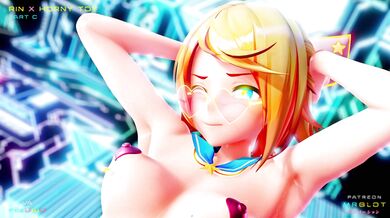 Kagamine Rins Naughty Toy Adventure with the Horny C