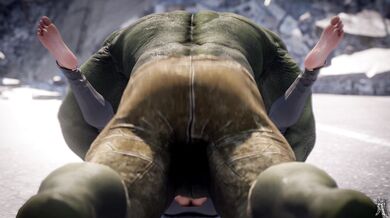 The Hulk gets pounded by Black Widow in 4K ultra high definition pornography