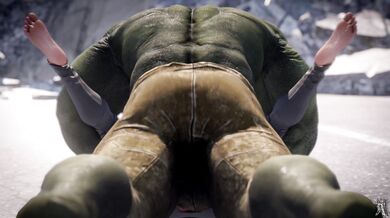 The Hulk gets pounded by Black Widow in 4K ultra high definition pornography