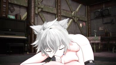 Watch Nael get deflowered by Blobcg in this Hentai porn video