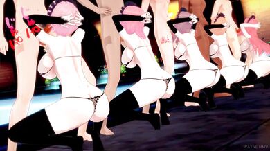 The sexy Nakano sisters are hosting a hypnotic pool party that will leave you spellbound!