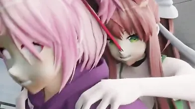Sweet Revenge: Monika and Natsuki (Part 2)