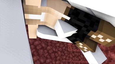 You found a Minecraft-themed porn video with a cat girl and she gets fucked by a ghast