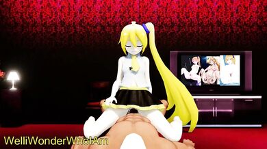 Sexy Anime Maids Bleep Blocked F*ck Fest!