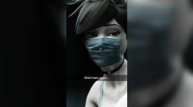 This is a Hentai porn video where ZMSF tracers exhibition goes wrong when she meets an unexpected partner in her exhibitionism act