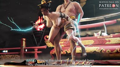 The Hot Girl From Avatar Doesnt Play Around As She Sexually Tortures Her Captive Bedmate