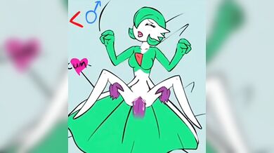 Seductive Gardevoir in Bed: A Night of Passionate Pleasure