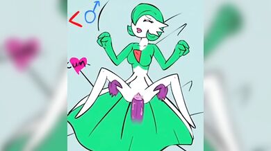 Seductive Gardevoir in Bed: A Night of Passionate Pleasure