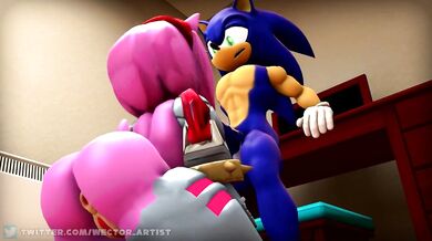 The Best Blowjobs in Town! Rusty and Rose get Sonic Wide Open [wector]