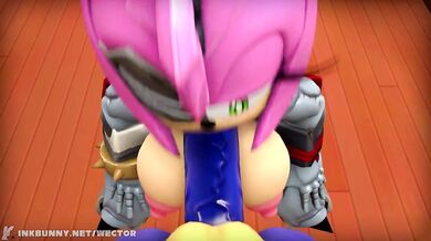 The Best Blowjobs in Town! Rusty and Rose get Sonic Wide Open [wector]