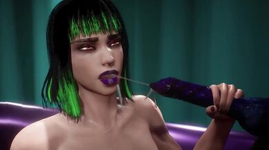 This is a music video featuring Becky, who decides to give her customer the best service possible!