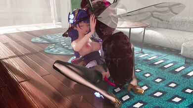 Rebeccas Sexy Adventure with the Mighty Shogun and Giant Flying Insect (Raiden)