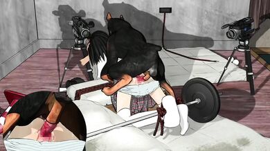 The forbidden love between a human and a snake demoness!