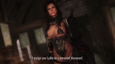 Mistress Lydia, the Naughty Housecarl of Dragonborn: A Personal Slave Training Adventure