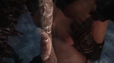 Academic Exploration in Monster Breeding: The Winterhold Professors Erotic Encounter with a Chaurus