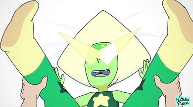 Watch as Peridot from Steven Universe gets parodied in Nateka Place!