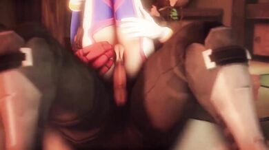 Watch the hottest anime girl DVa going anal with her cyberpunk lover Soldier 76 in this kawaii detective enthusiast porn parody!