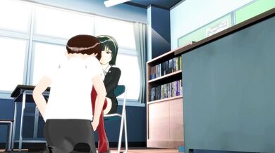 Wicked Zinc Mistress of the School Teaches Students a Lesson or Two