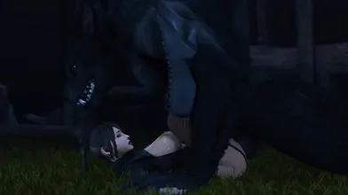 Bitten By The Beast: Lulu Gets Raped By A Werewolf