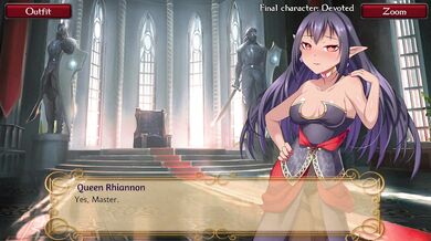 The Elf Conquers Again 2: Rhiannon Willing & For*ced Blowjob Palace Scene