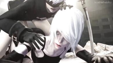 Hentai: The Nine F*cks of Yorha A2 and Kushishekku