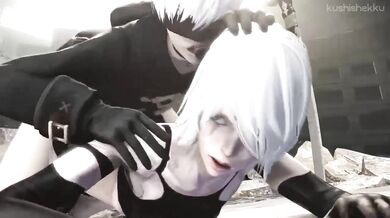 Hentai: The Nine F*cks of Yorha A2 and Kushishekku