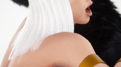 Watch as an ancient Egyptian priestess gets possessed by a werewolf, unleashing her primal desires in this epic hentai porn video