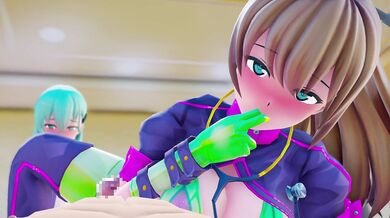 Satisfying Hand Job In Front of the TV with MMMilf Khao