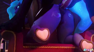 Watch as Princess Luna and her sexy werewolf friend get it on in this epic adult video