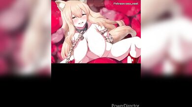 Busty Anime characters in a threesome hentai sex scene!