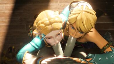 Double-Penetration Threesome: MrLolzies101s Two-Dick Delight