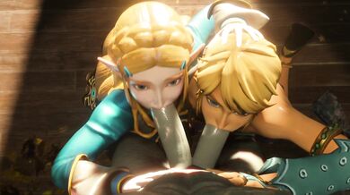 Double-Penetration Threesome: MrLolzies101s Two-Dick Delight