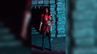 Futa Demoness Kylith Solos with her Furry Tail on a Rainy Day!