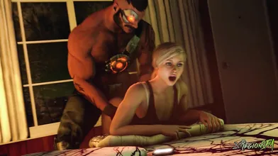 The Epic Battle Between Cassie Cage and Kano in 26 Regions SFW Version