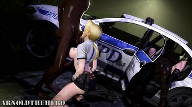 Watch this hot chick get fucked by the police in Arnoldtheheros latest porno!