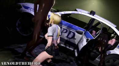 Watch this hot chick get fucked by the police in Arnoldtheheros latest porno!