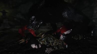 Blo*od Moon Rising: A Skyrim Werewolf Armored Hottie