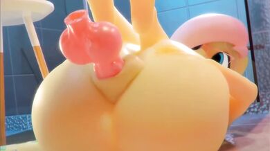 WATCH THIS UNICORN SLUT IN BROKEN GLASS DOLLHOUSE AS SHE GETS FUCKED BY A MEGA MARE%