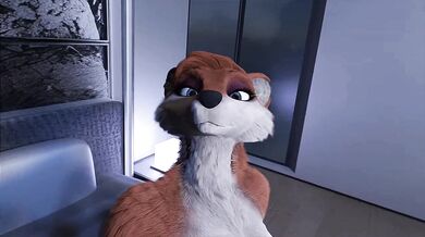 Hungry little kitsune gets her fill from a juicy young human