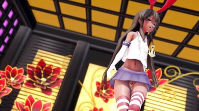 Double Penetration with Shimakaze and Doppel - Im Not Cool [MMD R18] iorithm